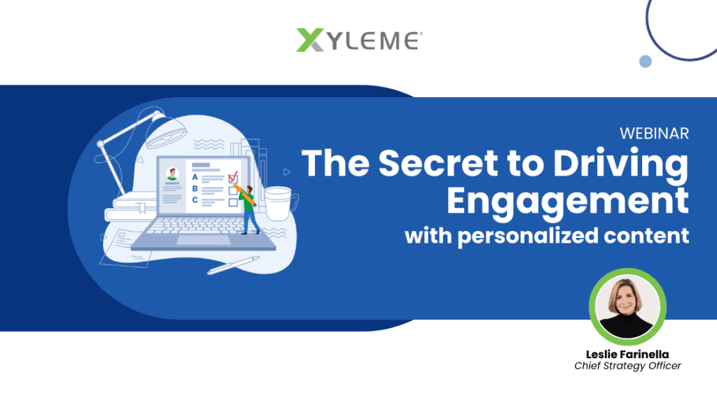 Webinar - Secret to Driving Engagement with Personalized Content