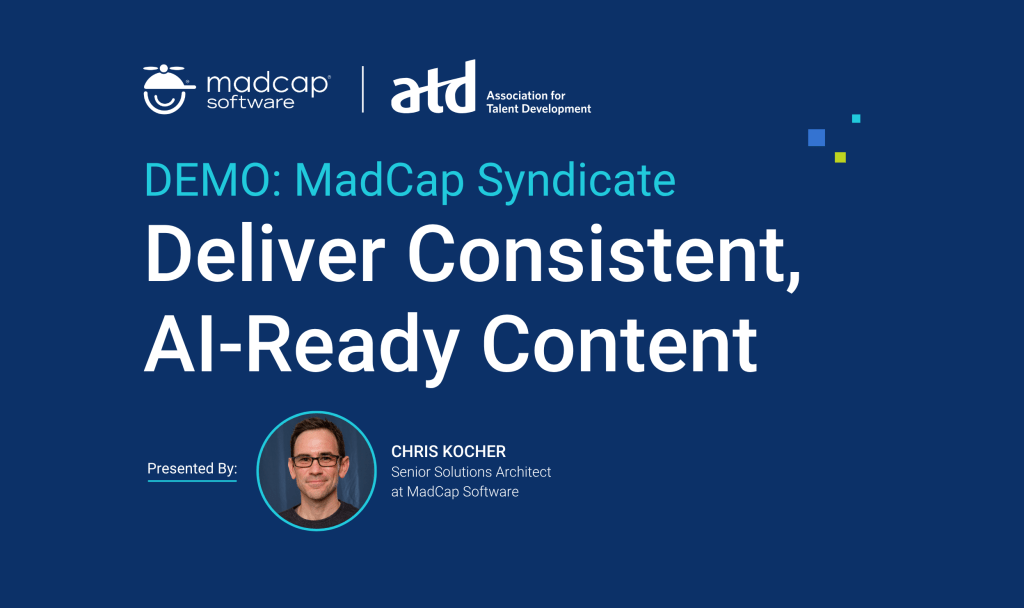 MadCap Syndicate demo banner